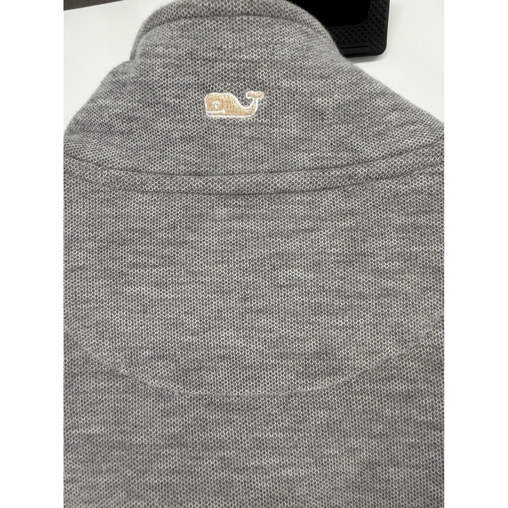 Vineyard Vines Men's Gray MLS Cup 2018 Atlanta United FC Champions Quarter Zip - Picture 5 of 7